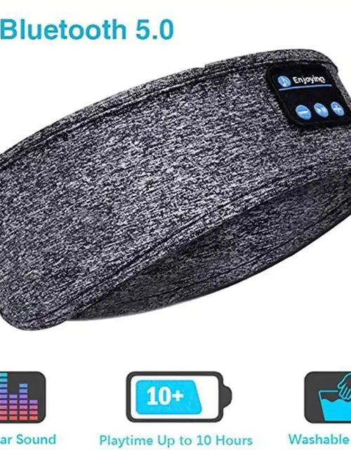 Load image into Gallery viewer, Bluetooth Sleeping Headphones Sports Headband
