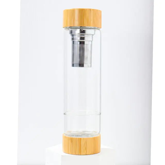 Crystal Glass Water Bottle